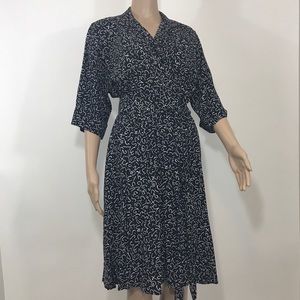 Squiggly Script Dress